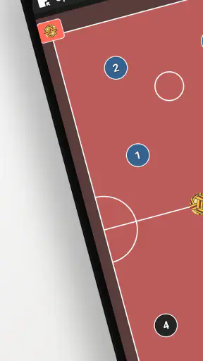 Sepak Takraw Tactic Board screenshot