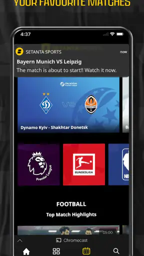 Setanta Sports: Live Score App screenshot