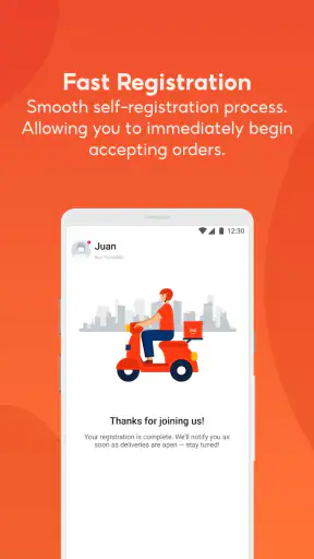 SFD Driver: App for Partners screenshot