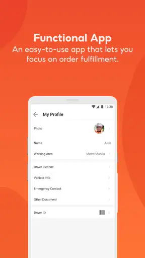 SFD Driver: App for Partners screenshot