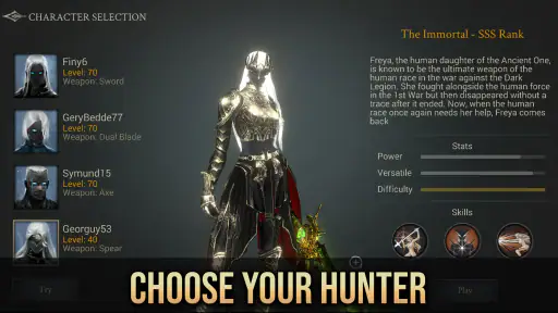 Shadow Hunter: Offline Premium screenshot