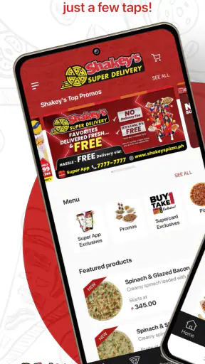 Shakey’s Super App screenshot