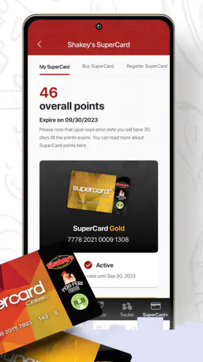 Shakey’s Super App screenshot