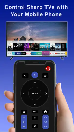 Sharp TV Remote screenshot