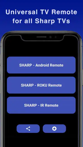 Sharp TV Remote screenshot