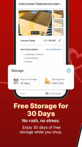 ShippingCart screenshot