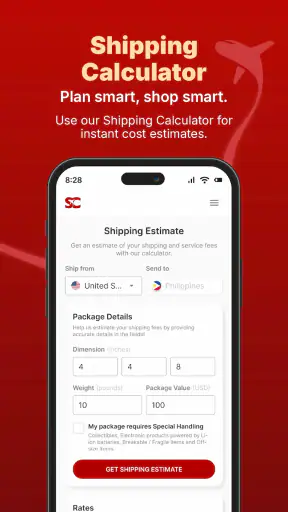 ShippingCart screenshot