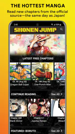 Shonen Jump Manga & Comics screenshot
