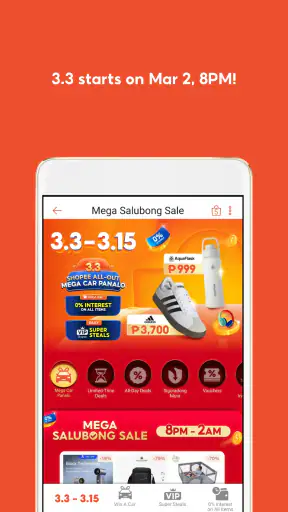 Shopee PH: 3.3-3.15 Sale screenshot