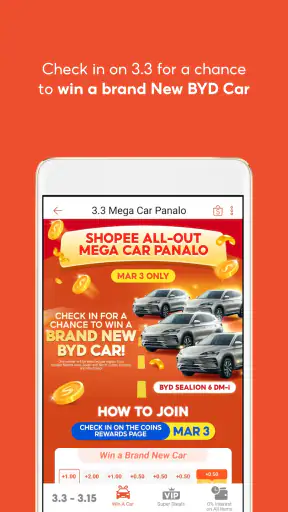 Shopee PH: 3.3-3.15 Sale screenshot
