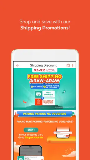 Shopee PH: 3.3-3.15 Sale screenshot