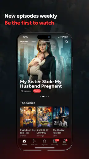 Shortly: Drama Shorts & Series screenshot