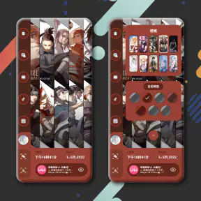 SILK UI for KLWP screenshot