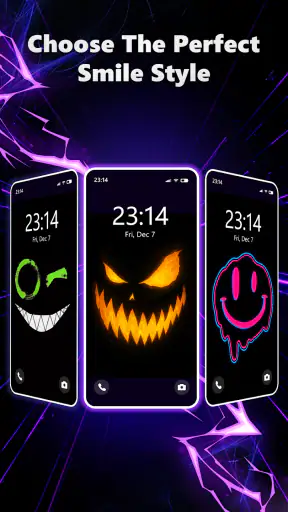 Silly Fun Smile Live Wallpaper screenshot