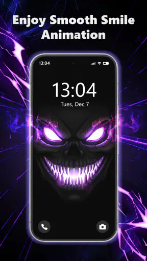Silly Fun Smile Live Wallpaper screenshot