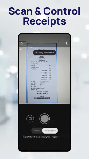Simple Invoice Maker & Receipt screenshot