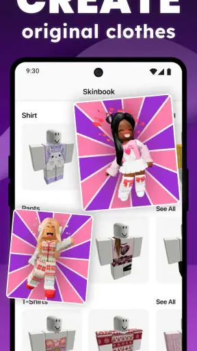 Skins & Avatars Clothes Maker screenshot