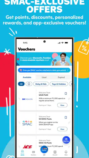 SMAC&SHOP screenshot