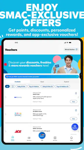 SMAC&SHOP screenshot