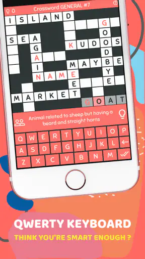 Smart Crossword English Puzzle screenshot