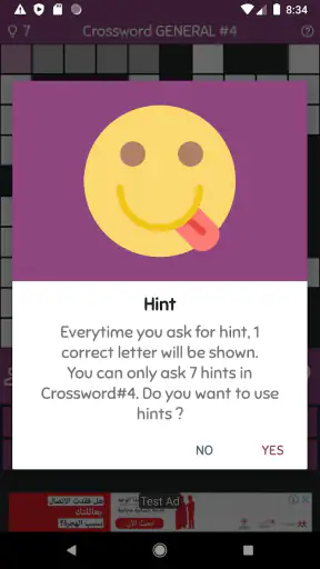 Smart Crossword English Puzzle screenshot