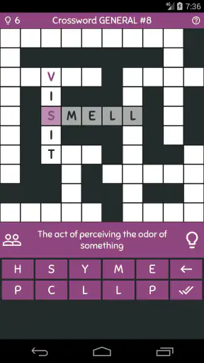 Smart Crossword English Puzzle screenshot