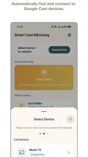 Smart Mirror Screen & Cast TV screenshot