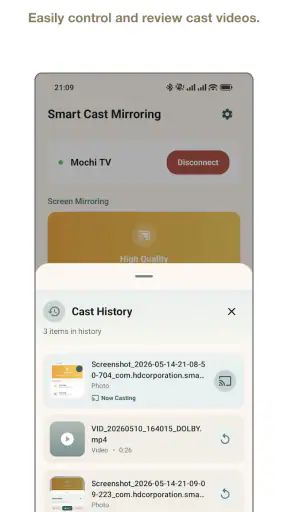 Smart Mirror Screen & Cast TV screenshot