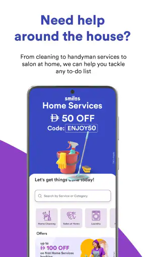 Smiles: Food Grocery Lifestyle screenshot