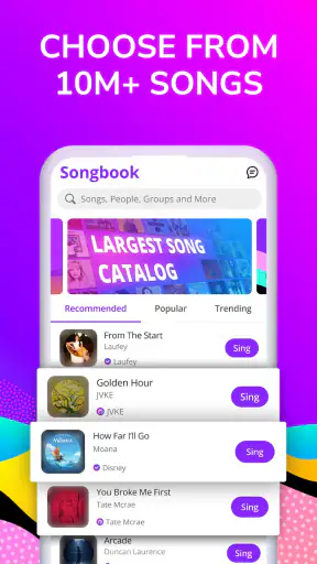 Smule: Sing Karaoke Songs screenshot