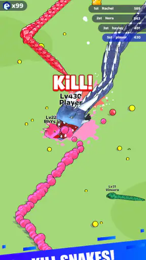 Snake Clash! screenshot