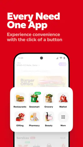 Snoonu Food & Grocery Delivery screenshot