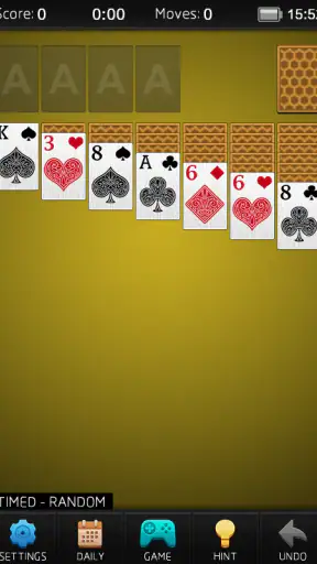 Solitaire screenshot