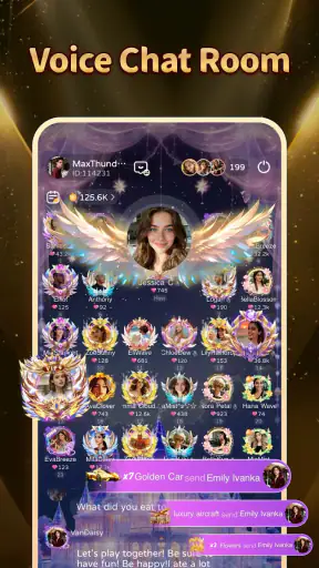 Songora - Group Voice Chatroom screenshot