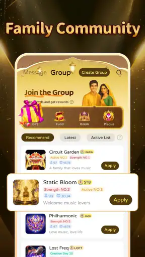 Songora - Group Voice Chatroom screenshot