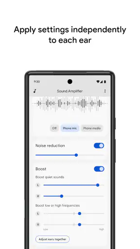 Sound Amplifier screenshot