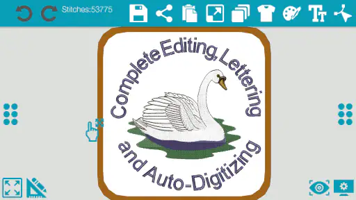 Spark Embroidery Digitizing ap screenshot
