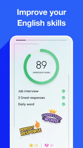 Speak English with Loora AI screenshot