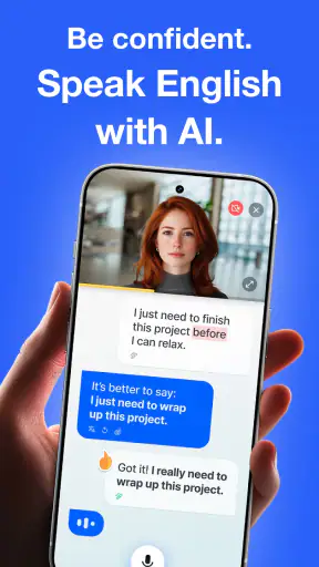 Speak English with Loora AI screenshot