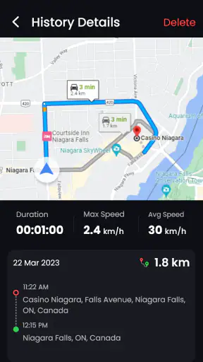 Speedometer - Odometer App screenshot
