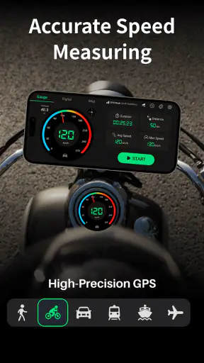 Speedometer Offline: GPS, HUD screenshot