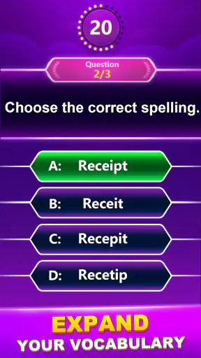 Spelling Quiz - Word Trivia screenshot
