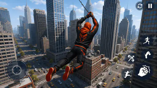 Spider Fighter 3d Man Hero screenshot