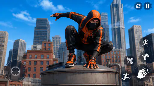 Spider Fighter 3d Man Hero screenshot