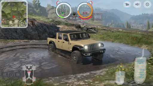 Spin Mud Truck Driving Game screenshot