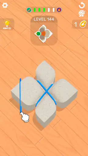 Sponge Art: Shape Puzzle screenshot