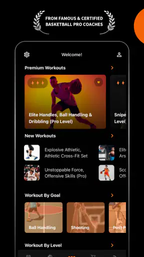 SpotBasket Basketball Training screenshot