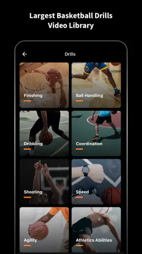 SpotBasket Basketball Training screenshot