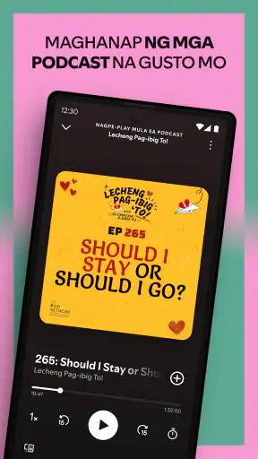 Spotify: Music at Podcasts screenshot