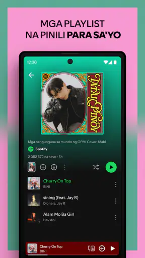 Spotify: Music at Podcasts screenshot
